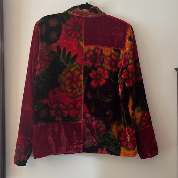 Cold Water Creek Velvet Jacket - Picture 6 of 7